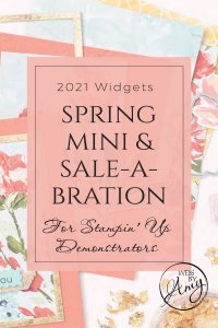 Stampin' Up! Spring Mini & SAB 1 Catalog Widgets
