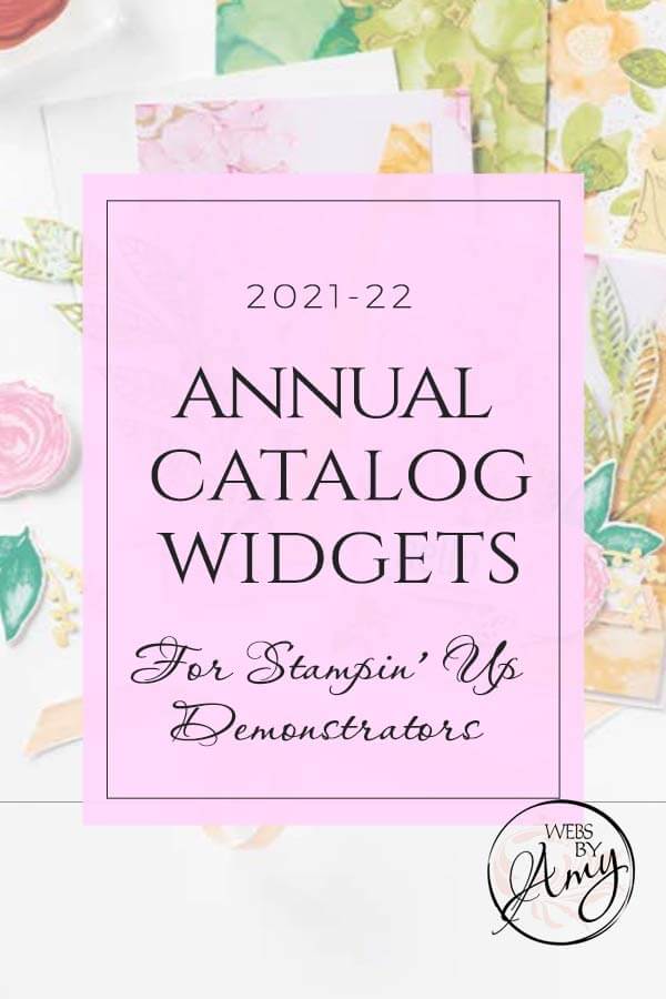 2021-22 Stampin' Up! Catalog Widgets