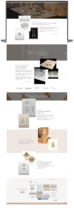 Full site preview of JudyEvansDesign.com